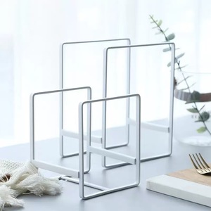 Étagère de rangement pour assiettes et plats, organisateur d'armoire en fer, style japonais, multi-usages, portable, sans perçage - Product Image 3