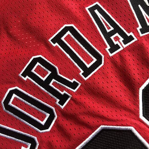 Grensoverschrijdende bestseller, seizoen 1995-1996, kampioenschapversie nr. 23 Geprint Ademend Plus Size Snel Droogend Antibacterieel - Product Image 6