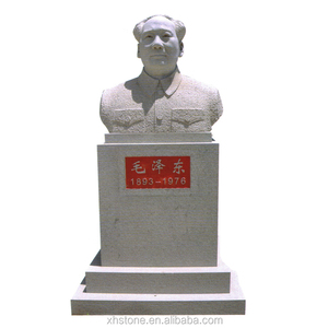 Escultura de piedra Natural china para personas famosas al aire libre, figura grande de pie, estatua de tamaño real - Product Image 2