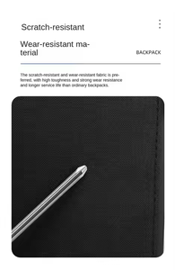 Venta al por mayor de poliéster informal logotipo personalizado de viaje de negocios mochilas para ordenador portátil 3 en 1 mochilas para ordenador portátil con USB - Product Image 2