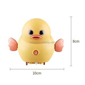 Lucky Toys jouet à piles éducatif Musical apaiser bébé apprentissage ramper magnétique Adsorption canard ensembles bébé sommeil jouet - Product Image 5