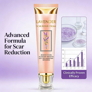 Crème Réparatrice Bio à la Lavande pour Cicatrices, Correction des Taches Pigmentaires, Lissage de la Peau, <span class=keywords><strong>Anti</strong></span>-Vergetures, Élimination des Marques - Product Image 6