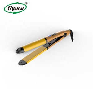 RYACA-plancha de pelo profesional 2 en 1, alisador de pelo personalizado con nuevo diseño, rizador con mango bloqueable - Product Image 4