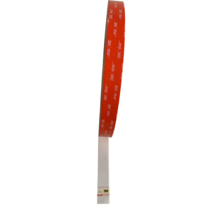 Ruban adhésif double face rouge haute résistance LSE-110W F, adhésif industriel pour collage lourd - Product Image 4