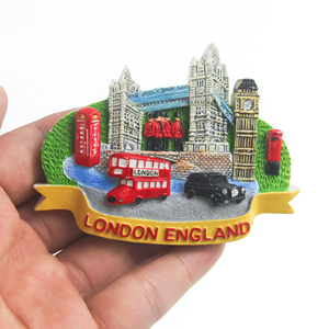 Imán <span class=keywords><strong>de</strong></span> Refrigerador Barato <span class=keywords><strong>de</strong></span> Recuerdo, Imán <span class=keywords><strong>de</strong></span> Resina 3D Personalizado con los Monumentos Famosos <span class=keywords><strong>de</strong></span> Londres, Reino Unido, para Refrigerador - Product Image 3
