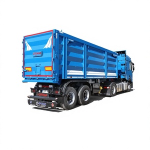 Heavy Duty Accordion Dump <b>Trailer</b> for Mining, Quarry and Construction Projects - Product Image 1