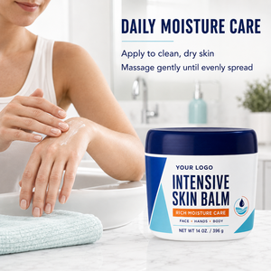 Crème hydratante intensive, nourrissante et réparatrice pour peaux sèches et gercées, adoucit les textures rugueuses, utilisable sur plusieurs zones, formule végane. - Product Image 6
