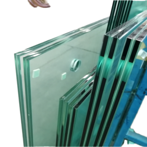 Verre feuilleté extérieur industriel sur mesure avec intercouche PVB pour fenêtres et portes - Résistant aux chocs, anti-UV, <span class=keywords><strong>garantie</strong></span> 5 ans - Product Image 1