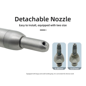 Dentale ortodontico aria abrasione Master Air flow Aand Blaster Air Prophy Unit con acqua 2 in 1 alluminio Micro sabbiatura