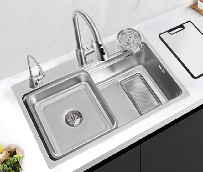 Slag Keys SUS304stainless Steel Sink for Slag Collection, Rice Grain Embossed ...