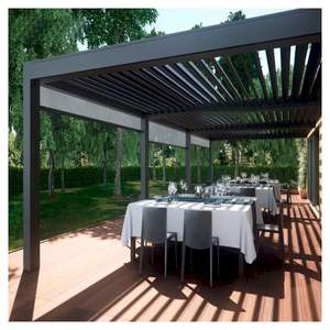 Pérgola de Pared a Precio Competitivo, Precio Promocional, Perfiles de Aluminio <span class=keywords><strong>para</strong></span> <span class=keywords><strong>Pérgolas</strong></span>, Pérgola <span class=keywords><strong>para</strong></span> Automóviles - Product Image 3