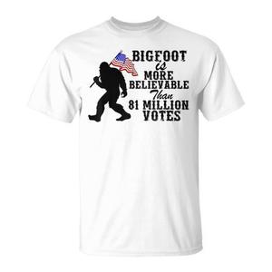 Bigfoot est plus crédible que 81 millions de voix - T-shirt - Product Image 2