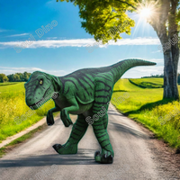 Costume de dinosaure T-Rex réaliste et personnalisé, taille réelle, léger, pour intérieur/extérieur, occasions publiques, centres commerciaux, aéroports, garderies