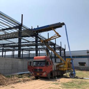 Remote Control Tracked High Lift <b>Trolley</b> with Auto Roof Tile Press Function for Warehouse Build - Product Image 4