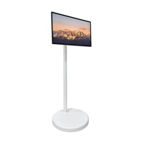 Pantallas Táctiles Portátiles Incell de 21.5/32/27 Pulgadas, Pantalla Inteligente Móvil Android Inalámbrica 4K Completa para el Hogar y la Oficina