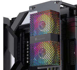 Nuevo Enfriador de Memoria NF-2 ARGB, Ventilador Doble PWM 5020, Sincronización RGB direccionable, 2 Colores Blanco y Negro, Enfriamiento de RAM DDR4 DDR5 para PC de Escritorio - Product Image 4