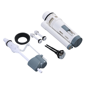 Ensemble de robinet de chasse d'eau pour toilettes à deux pièces, économique, en PP, à double chasse, pour usage hôtelier - Product Image 2