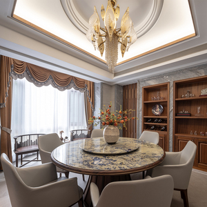 Nouveau petit <span class=keywords><strong>lustre</strong></span> d'ingénierie d'hôtel de luxe en or du concepteur luminaire haut de gamme créatif pour la branche de salon - Product Image 6