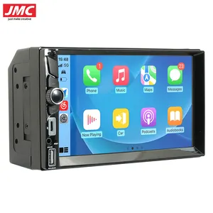 JMC MP5 7Inch 2Din Car Radio Wired Multimedia FM Wired Android Auto CarPlay Mirror Link Colorful Button Steering Wheel Control