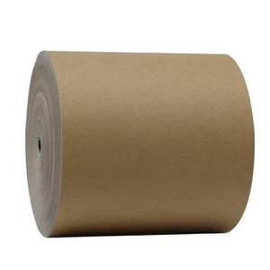 80gsm Brown Test Liner Fluting Paper <strong>Corrugated</strong> Kraft Paper <strong>Roll</strong> - Product Image 1
