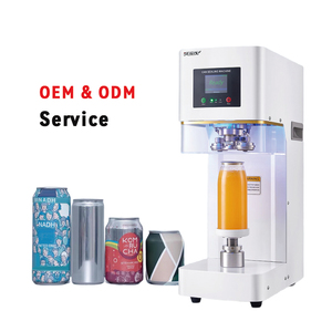 Machine de scellage automatique de boîtes de conserve, machine de scellage de boîtes de jus commerciales pour l'usine de conserves alimentaires - Product Image 1