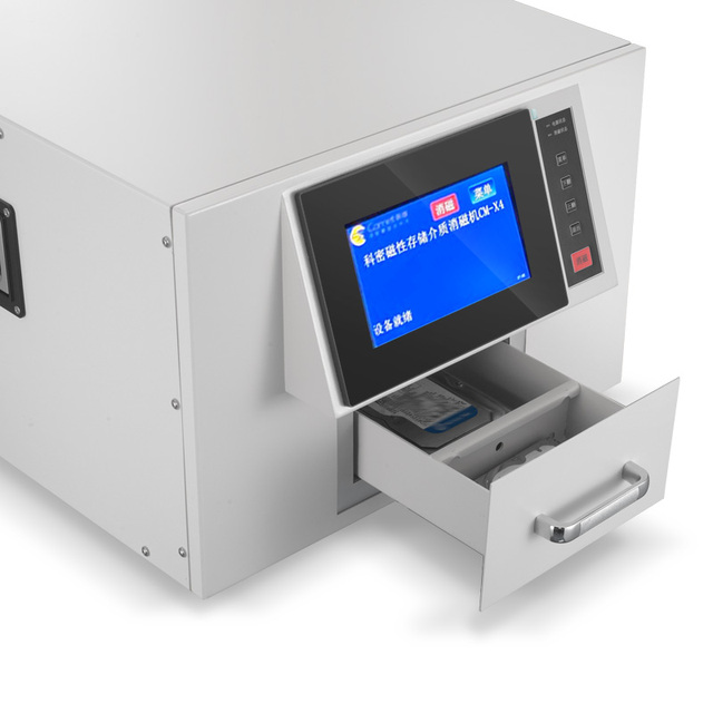 CM-X4 Hard Disk Degausser Machine Strong Degausser Function 12000Gs Magnetic Field Removes High Security Information Electric