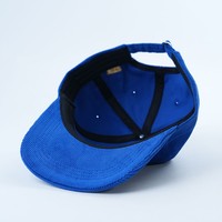 Custom 5 Panel Borduurwerk Two Tone Untructured Corduroy Baseballpet 5 Panel Hoed Ongestructureerd