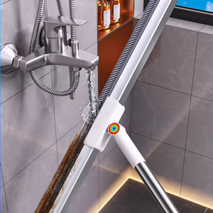 ไม้กวาดซิลิโคนวิเศษ ดีไซน์ทันสมัย ขนแปรงนุ่ม สำหรับกวาดน้ำ กวาดพื้น และถูพื้น ใช้ในห้องน้ำ กำจัดเส้นผม - Product Image 4