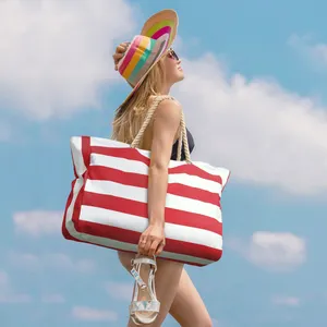 Custom tas cheap brand handbags sublimation beach tote bag for women bolsos-para-mujeres- online shopping ipsy glam beach bag