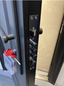 Moden nhà thép trắng nội thất cửa kim loại cửa với nhôm trang trí 13 điểm khóa - Product Image 6