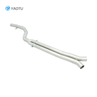 Tube d'échappement intermédiaire YT haute performance en acier inoxydable avec OPF adapté pour BMW XM 3.0T G90 sablé