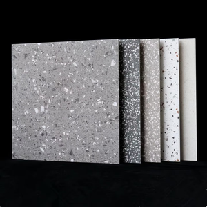 Gạch Terrazzo mờ cao cấp, giá tốt nhất, kích thước 600x600mm, chất liệu gốm trang trí, dùng cho tường ngoài trời và trong nhà, sàn nhà phong cách rustic — ảnh 1