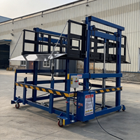 Plateforme de chargement mobile à pont large pour camions 2000x2600mm 3 tonnes hydraulique