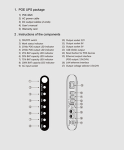 ИБП SKE Power Bank с литиевой батареей 8800/10000 мАч, мини-ИБП для роутеров и модемов, 5В/9В/12В/15В/24В, 18Вт, с поддержкой POE - Product Image 5