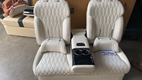 Hochwertiger Luxus-VIP Maßgefertigter Leder-Aero-Sitz Sofa-Bett Multivan Caravelle Volkswagen Sprinter Van Vito Kompatibler Sitz