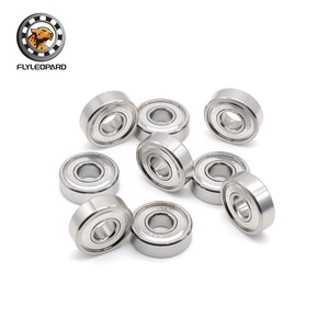 Rodamientos de Bolas de Ranura Profunda Flyleopard S607ZZ 7x19x6mm, Acero Inoxidable 304, No Magnéticos, Resistentes al Óxido, Precisión P5, Métricos, Sellados ZZ - Product Image 1