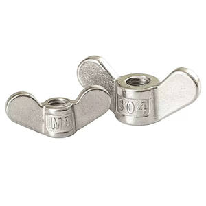 Tuerca de mariposa de acero inoxidable DIN315 M4 M5 M6 M8 M10 M12 M14 M16 M18 M20 <span class=keywords><strong>M22</strong></span> M24 Tuercas de mariposa de tuerca de mariposa - Product Image 6