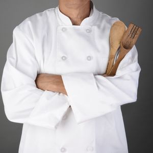 Chaqueta de cocina de chef maestro personalizada, uniforme de manga corta de chef de diseñador, uniforme de restaurante, ropa de cocina - Product Image 6