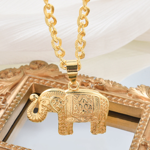 Custom Glossy Polished Fine Realistic Wholesale Trendy Unisex Vivid Fish Charm 18K Gold Plated <b>Copper</b> Wedding Pendant Necklace - Product Image 1