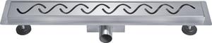 Siphon de sol linéaire européen pour salle de bain, insert de carrelage, anti-odeur, en acier inoxydable - Product Image 6