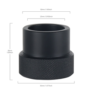 Anodized Aluminum G5/8 Thread Cap With Anti-Lost Cord For Scuba DIN Regulator Diving DIN Port Thread Protection Cap - Product Image 2