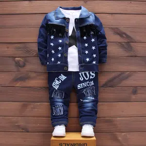 Factory directly sale boy clothes kids clothings jeans sets