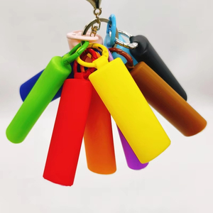 Funda de Silicona para Encendedor con Llavero Clásico para Modelo <span class=keywords><strong>BIC</strong></span>, Carcasa Protectora Anticaídas, Regalo Empresarial, Soporte para Encendedor - Product Image 3