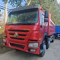 Самосвал HOWO 8x4, 371 л.с., Евро-2, леворульный, тяжелый самосвал-дампер, экспорт во все страны Африки