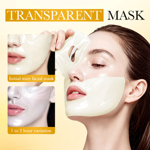 Masque facial FAYANKOU à la vitamine C, masque visage au glutathion, blanchissant et anti-taches, nourrissant en profondeur, masque coréen OEM - Product Image 5