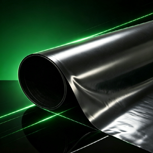 Géomembrane HDPE 2 mm, design moderne, étanche, pour revêtements de décharges, fermes de crevettes, fermes piscicoles, barrages - Marque Glory Bridge, garantie 5 ans et plus - Product Image 1