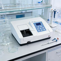 1200V High Accuracy 325-1000 nm Split Beam Visible Spectrophotometer Laboratory for Quantitative Analysis