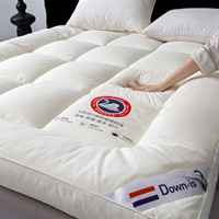 Düz renk ikiz kral yatak Topper yumuşak ve rahat ekstra kalın 100% Polyester kaymaz kalın yatak