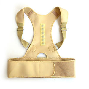 Penopang punggung bahu Neoprene magnetik, penahan koreksi postur untuk tulang selangka <span class=keywords><strong>Lumbar</strong></span> nyaman, penopang punggung - Product Image 1