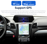 Autoradio tactile Android pour Honda Acura RDX 2013 2014 2015 2016 Lecteurs vidéo de voiture GPS Autoradio stéréo Récepteur